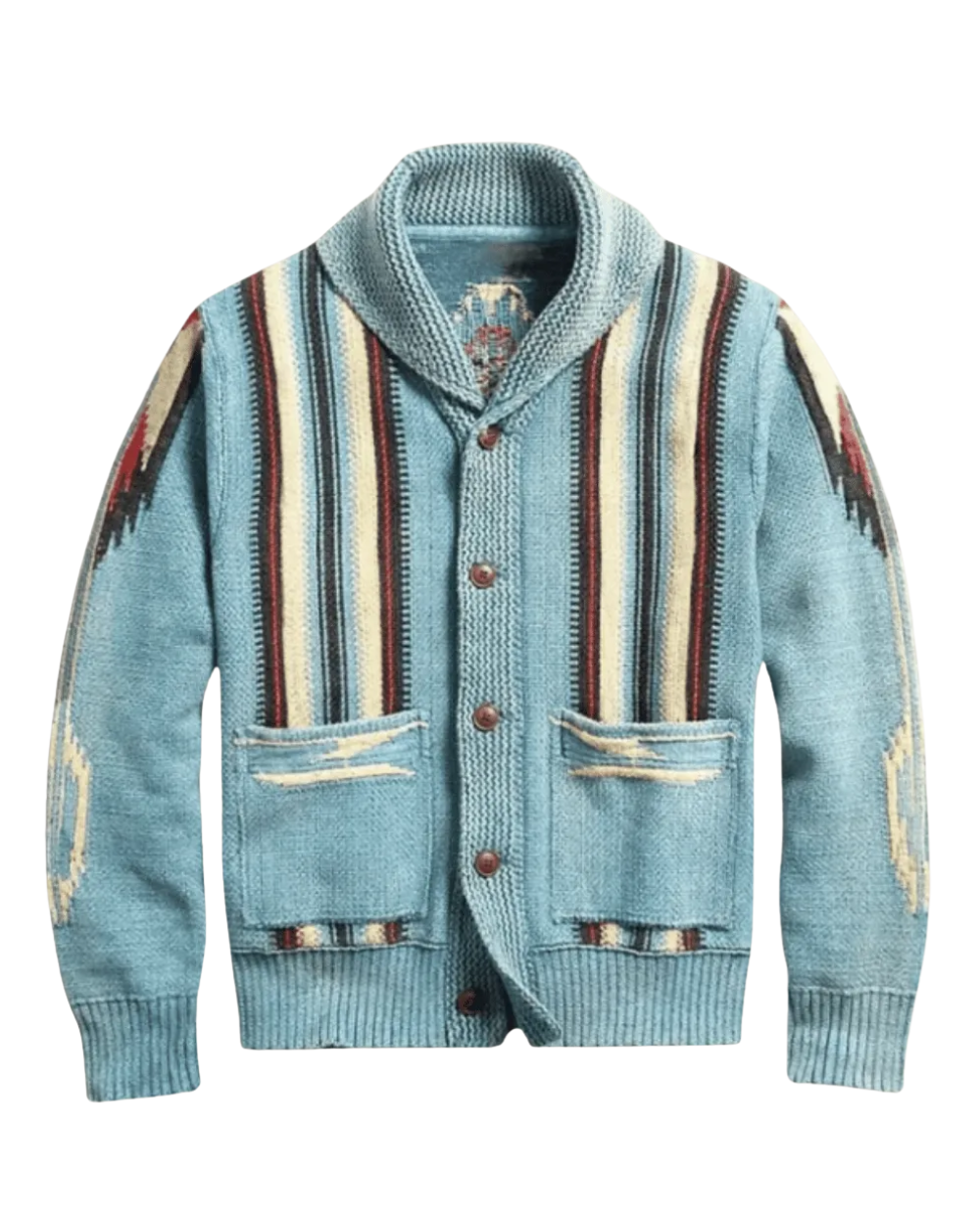 Cárdigan de lana de tejido elegante