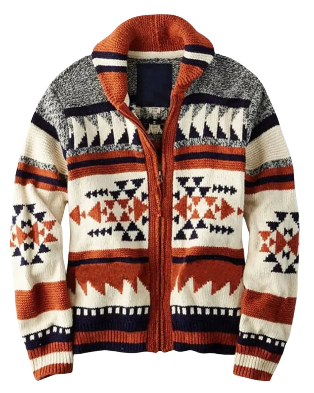 Elegante cárdigan de jacquard