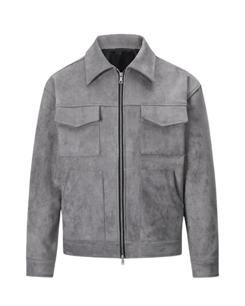 Chaqueta informal de ante