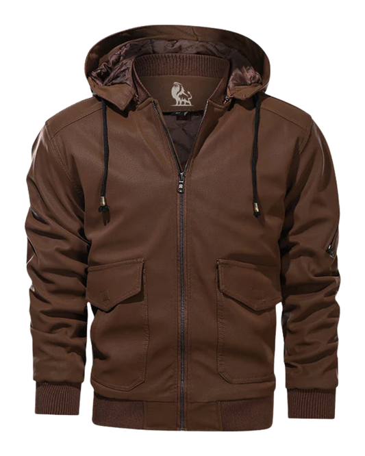 Chaqueta de cuero Premium