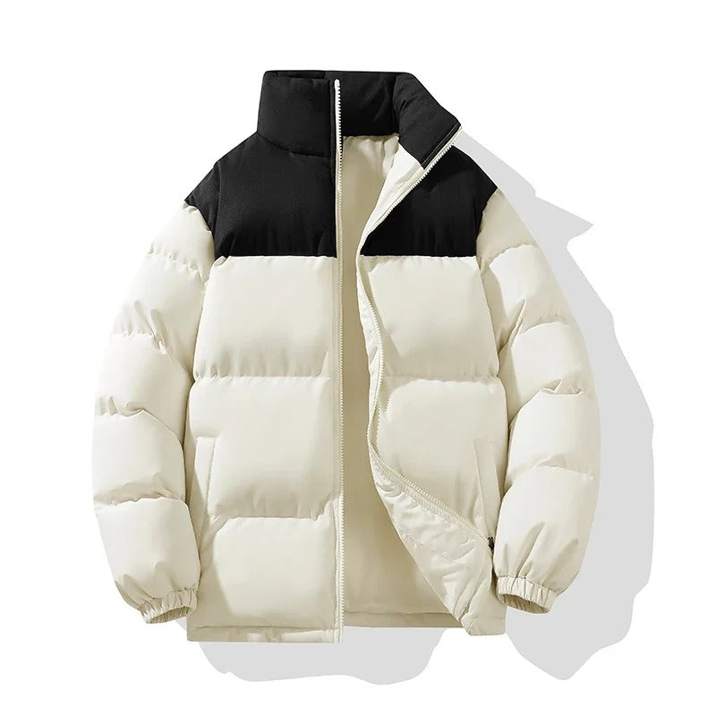Elegante y cálida chaqueta