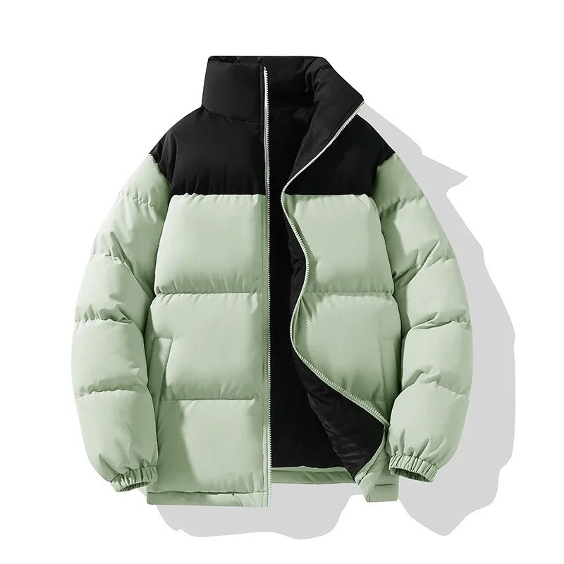 Elegante y cálida chaqueta