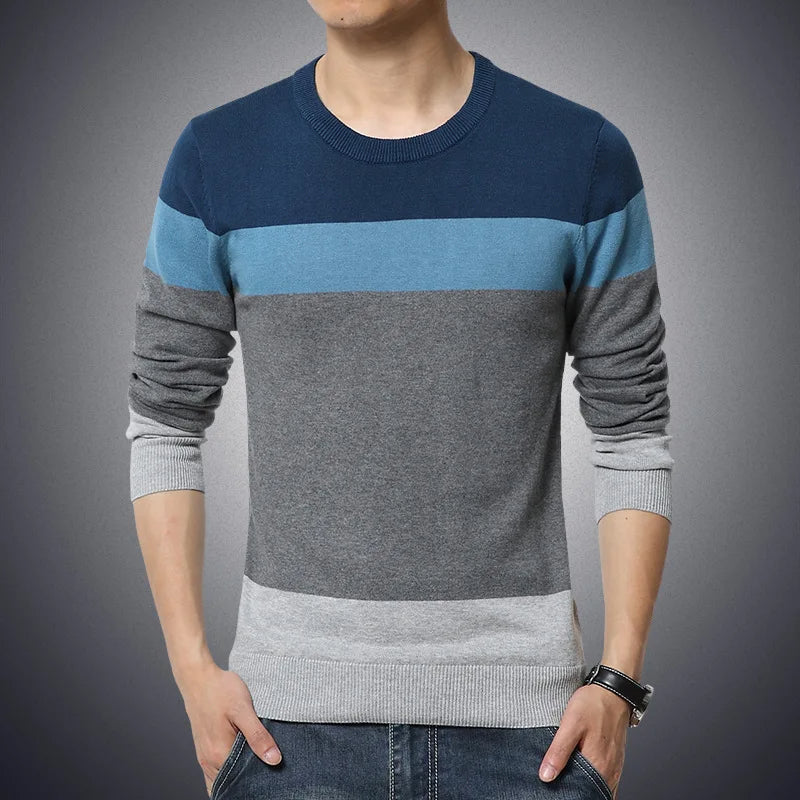 Jersey casual de algodón para hombre