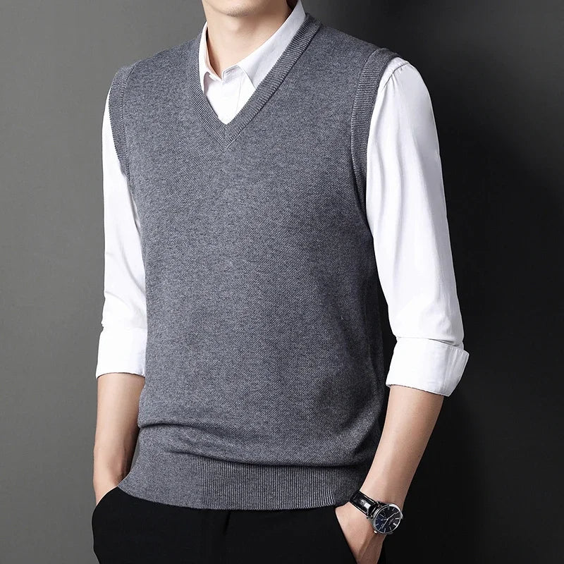 Elegante chaleco jersey