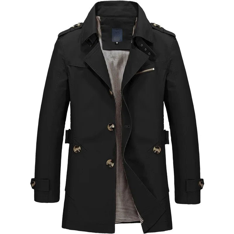 Chaqueta de algodón cortaviento