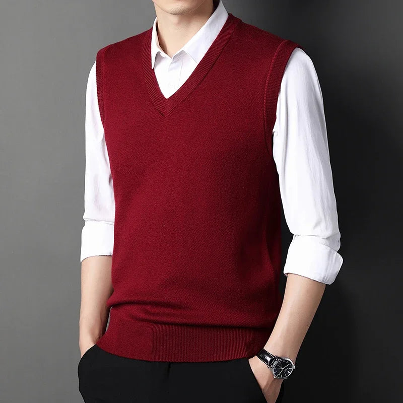 Elegante chaleco jersey