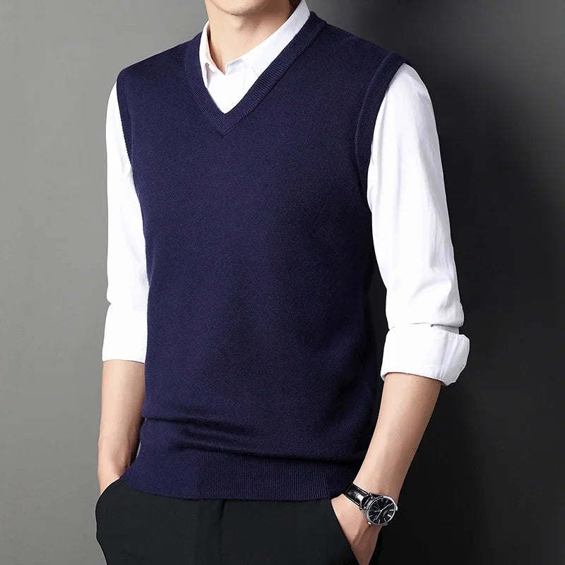 Elegante chaleco jersey